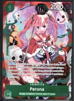 Perona OP09-034 Campaign Dash Pack Promo Heroines Edition One Piece Card English - Image 1