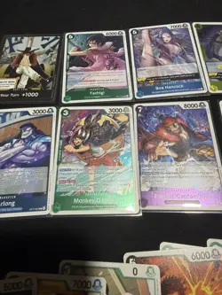 One Piece Adventure On Kamis Island Foil Lot & Borsalino SR Foil EB04-058 - Image 4