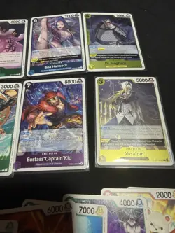 One Piece Adventure On Kamis Island Foil Lot & Borsalino SR Foil EB04-058 - Image 5