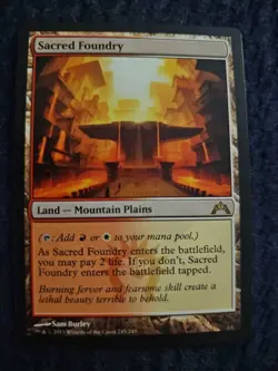 Sacred Foundry Gatecrash Regular Card - Image 1