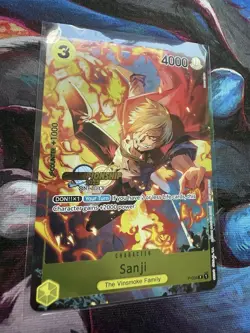 Sanji P-034 EN ONE PIECE TCG 2023 Championship Event-NM - Image 2