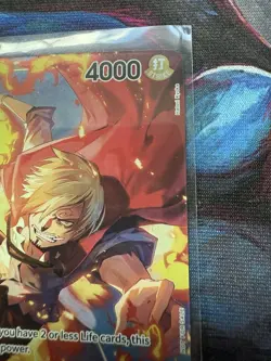Sanji P-034 EN ONE PIECE TCG 2023 Championship Event-NM - Image 4