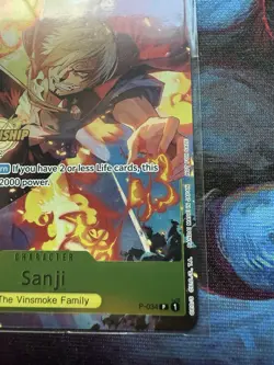 Sanji P-034 EN ONE PIECE TCG 2023 Championship Event-NM - Image 5