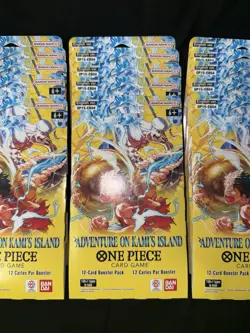 One Piece: OP15-EB04 Adventure on Kami's Island Sleeved Booster Pack (15 packs) - Image 3