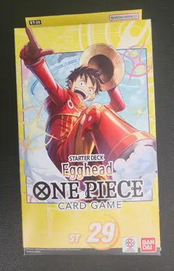 One Piece TCG Egghead Starter Deck ST-29 (SEALED) – Bandai – English – Luffy - Image 1