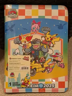 2025 Pokemon World Championships 20 Sheets Card Binder Anaheim Worlds exclusive - Image 1