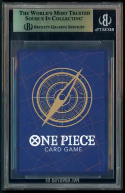 2025 ONE PIECE OP12 ENGLISH #093 MARSHALL.D. TEACH 3RD ANNIVERSARY GOLD BGS 10 - Image 3