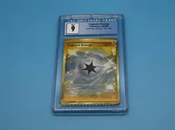 Pokemon TCG Darkness Ablaze Capture Energy 201/189 Gold Card CGC Graded 9 - Image 3