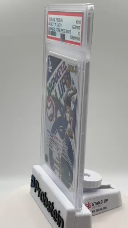 2025 One Piece En Dodgers X One Piece Night #010 Monkey D. Luffy PSA 10 GEM MINT - Image 2