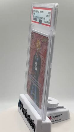 2025 One Piece OP13 EN Red Manga Alternate Art #120 Sabo PSA 10 GEM MINT - Image 2