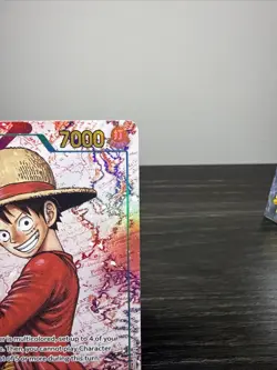 Monkey.D.Luffy (118) (Parallel) OP13-118 Carrying On His Will Foil Full Art Holo - Image 4