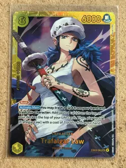 Trafalgar Law (SEC) One Piece English EB03-062 Heroines Edition In Hand NM - Image 1