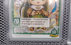 MapleStory iTCG Set 4: NPC Heroes ATHENA PIERCE #2/60 RARE Boss Card - Image 3
