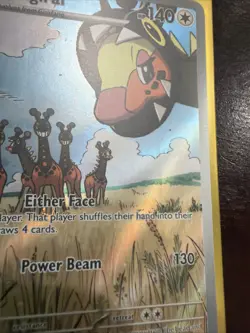 Farigiraf 228/193 Paldea Evolved Holo Full Art FA Pokemon TCG Card NM - Image 3