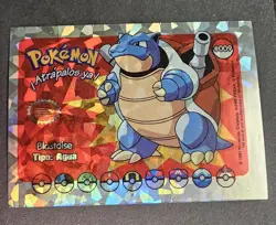 SQUIRTLE X WARTORTLE X BLASTOISE LOT - WHOS THAT POKEMON VINTAGE 1997 HOLO CARD - Image 4