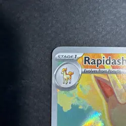Pokemon TCG Rapidash Destined Rivals Illustration Rare Card 189/182 - Image 2