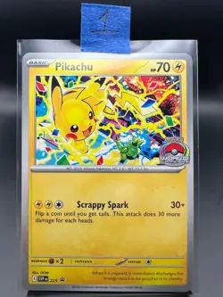 Pikachu - 225 (World Championship 2025) 225 Sv: Scarlet & Violet Promo Cards... - Image 1