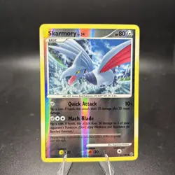 Skarmory Reverse Holo Uncommon Stormfront 51/100 Vintage Pokemon Card NM -j - Image 1