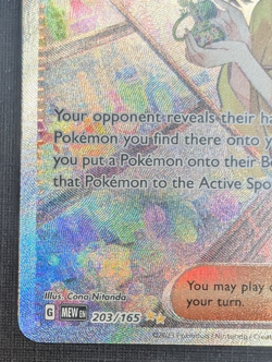 Erika's Invitation 203/165 NM Holo Card - Scarlet & Violet 151 Pokemon A - Image 5