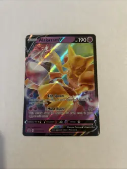 Alakazam V SWSH083 SWSH: Sword & Shield Promo Cards Holo - Image 1