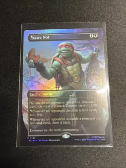 Waste Not (Borderless) 132 Commander: Teenage Mutant Ninja Turtles TMC P - Image 1