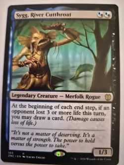 MTG Sygg, River Cutthroat Commander: Zendikar Rising Regular - Image 1