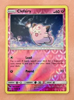Clefairy (Fairy) ~Cute Pokemon Cards~ Pretty in Pink & Pastel Gallery - Image 1