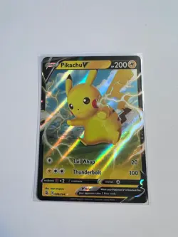 Pikachu V 086/264 Holo V Rare Fusion Strike Pokemon Near Mint - Image 1