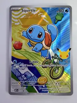 Pokemon Squirtle Promo 039 Holo First Partner 2026 NM - Image 1