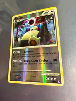 Snorlax 33/95 Call of Legends Reverse Holo 2011 Pokemon Card - Image 3