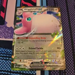 Wigglytuff ex 040/165 Holo Scarlet & Violet 151 Double Rare Pokemon TCG NM 2023 - Image 1