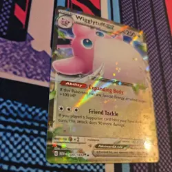 Wigglytuff ex 040/165 Holo Scarlet & Violet 151 Double Rare Pokemon TCG NM 2023 - Image 2