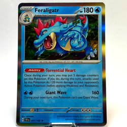 Feraligatr 041/162 Temporal Forces Holo Rare NM Pokemon TCG - Image 1