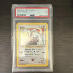 Pokemon Lugia 9/111 Neo Genesis Holo Rare Unlimited Edition PSA Graded - Image 1