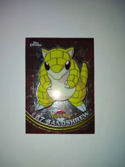 Topps Chrome Pokemon Sandshrew #27 NM/M (A) - Image 1