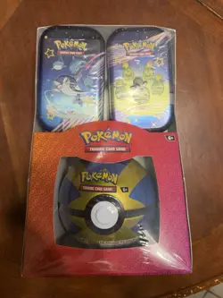 Pokemon TCG: Paldean Fates Mini Tins With Pokeball (Sam’s Club) - Image 1