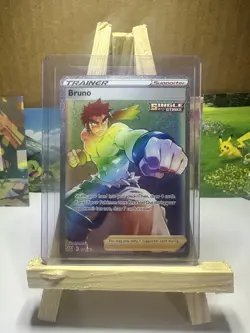 Pokemon Bruno Full Art Trainer Single Strike Secret Rare 172/163 Battle Styles … - Image 1