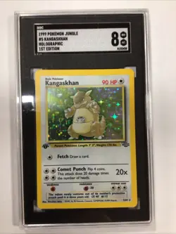 1999 Pokemon Jungle #5 Kangaskhan Holographic 1st Edition - Image 1