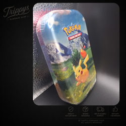 Pokemon TCG Triple Whammy Mini Tin Ascended Heroes Sealed Pikachu & Tepig - Image 5