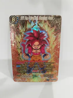 Dragon Ball Super Card Game Bt28 GOD RARE ss4 Son Goku Mini Comeback Power - Image 2