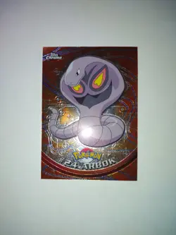 Topps Chrome Pokemon Arbok #24 NM/M (A) - Image 1