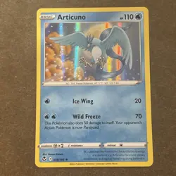 Articuno 036/195 Silver Tempest Holo Rare Pokemon TCG NM-LP - Image 1