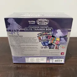 Pokemon Chilling Reign Pokemon Center ETB Elite Trainer Box SEALED NEW - Image 4
