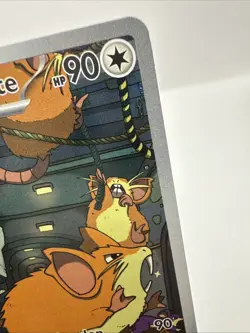 Team Rockets Raticate 202/182 Pokemon TCG SV Destined Rivals Illustration Rare - Image 3