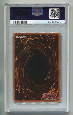2002 YU-GI-OH PHARAOH'S SERVANT PREMATURE BURIAL PSV-037 1ST ULTRA HOLO PSA 6 P1 - Image 2