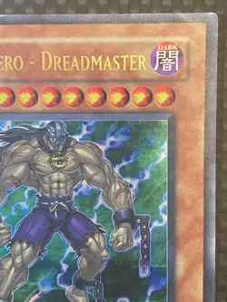 Yugioh! Destiny Hero Dreadmaster Enemy of Justice EOJ-EN004 Ultra Rare MP - Image 3