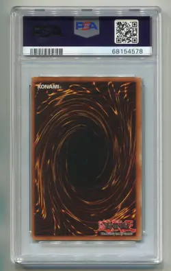 2002 YU-GI-OH PHARAOH'S SERVANT PREMATURE BURIAL PSV-037 1ST ULTRA HOLO PSA 7 P1 - Image 2
