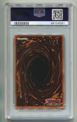 2002 YU-GI-OH PHARAOH'S SERVANT PREMATURE BURIAL PSV-037 1ST ULTRA HOLO PSA 8 P1 - Image 2