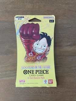 One Piece OP-07 500 Years In The Future Sleeved Blister Booster Pack - Sealed - Image 1