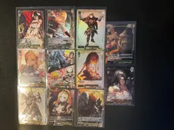 Weiss Schwarz TCG Overlord Premium Booster Original OLR Bundle 11 Pices - Image 1